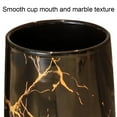 thumbnail image 3 of Mouthwash cup couple brushing cup light luxury high-end ceramic household mouthwash cup black, 3 of 5