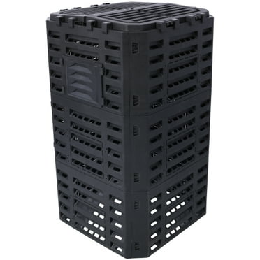 Donext Garden Composter Bin Made from Recycled Plastic – 132 Gallons Large Compost Bin