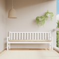 thumbnail image 2 of Cojín para banco de jardín VidaXL, poliéster Oxford, 200 x 50 x 7 cm, color beige, 2 of 8