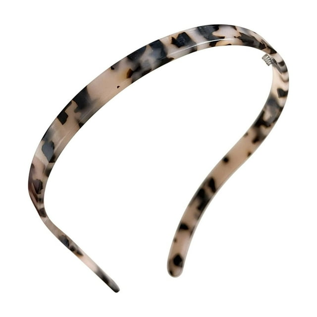 Fiudx Diadema para Gafas, Diseño Cómodo y Apto para Gafas, Sin Presión Ni Dolor de Cabeza, Resina Ligera, Antideslizante, Tamaño Ajustable, Uso Diario, Ideal Como Regalo para Mujer, Material de Aceta