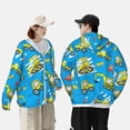 thumbnail image 5 of Picia Cute Car Cartoon Women's Men's UPF 50+ Sun Protection Hoodie Shirt Long Sleeve SPF Fishing Outdoor UV Hiking Lightweight Shirts-, 5 of 9