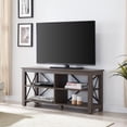 thumbnail image 6 of Evelyn&Zoe Sawyer Rectangular TV Stand for TV's up to 55" in Alder Brown, 6 of 9
