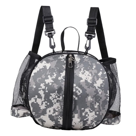 Basketball Shoulder Bag Backpack Soccer Storage Bag Holder Wear Resistant Oxford Style A