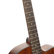 Cort L60MCEOP OM Cutaway Acoustic-Electric Guitar - Mahogany Open Pore Finish