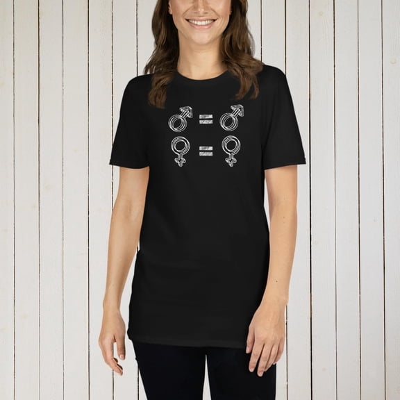 Male Equals Male Female Equals Female Women's T-Shirt