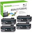 thumbnail image 1 of Cartucho de tóner Aztech compatible para HP 80A CF280A 80X CF280X, 1 of 8