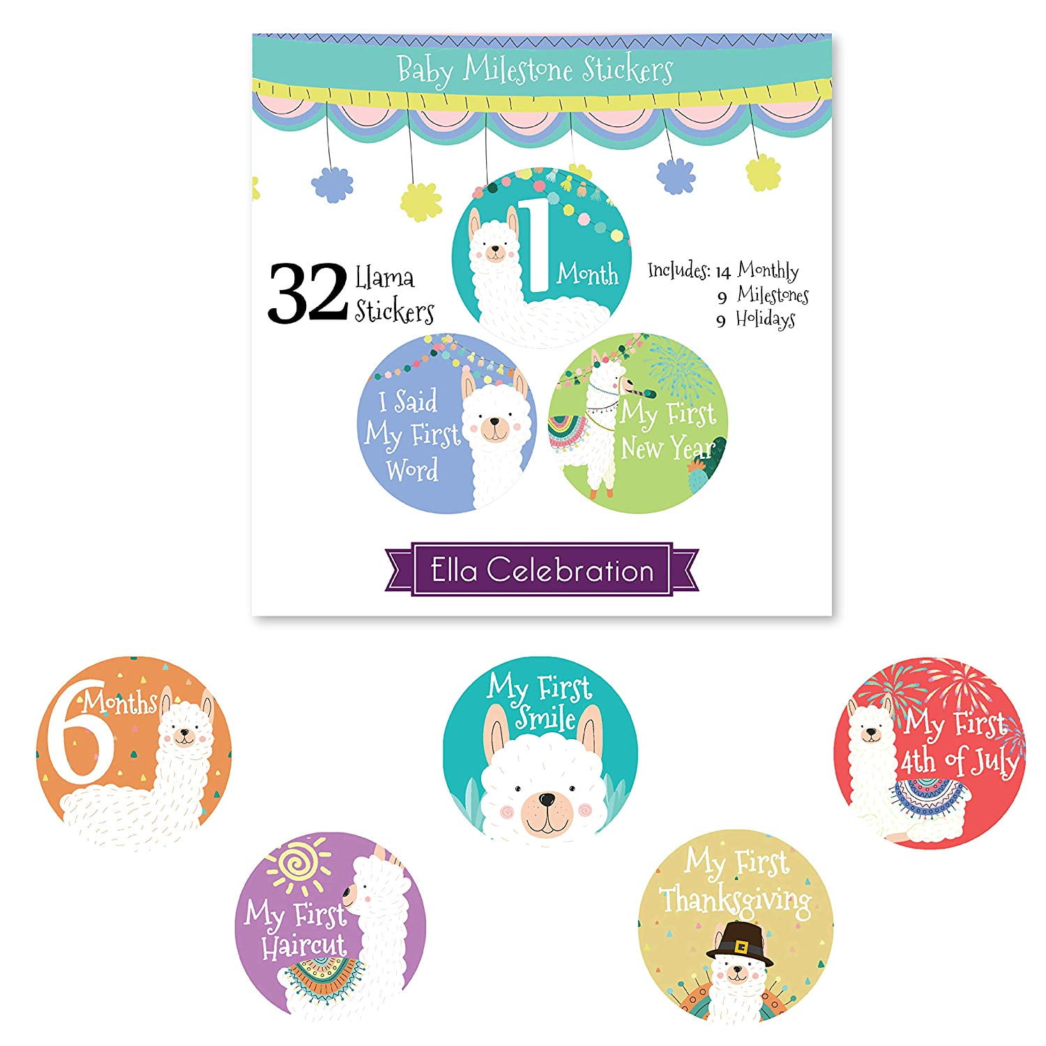 Free Printable - Pregnancy Belly Stickers