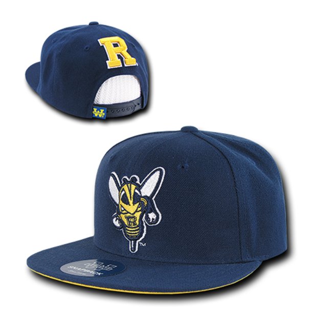 BHFC University Of Rochester Yellowjackets UR NCAA Flat Bill Snapback