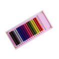 thumbnail image 1 of Colorful Eyelashes Exquisite Soft Comfortable Lightweight Colored False Eye Lashes Faux Eyelashes 0.07D 13mm, 1 of 4