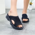thumbnail image 3 of MKLEKYY Sandalias Casuales para Mujer Sandalias Cómodas y Transpirables Con Plataforma y Tacón de Cuña para Caminar y Uso Informal, 3 of 4