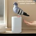 thumbnail image 3 of Thehsnt Automatic Touchless Foam Soap Dispenser - Cute Pigeon Design, Battery Operated, Countertop Hand Sanitizer Dispenser for Bathroom or Kitchen, 3 of 10