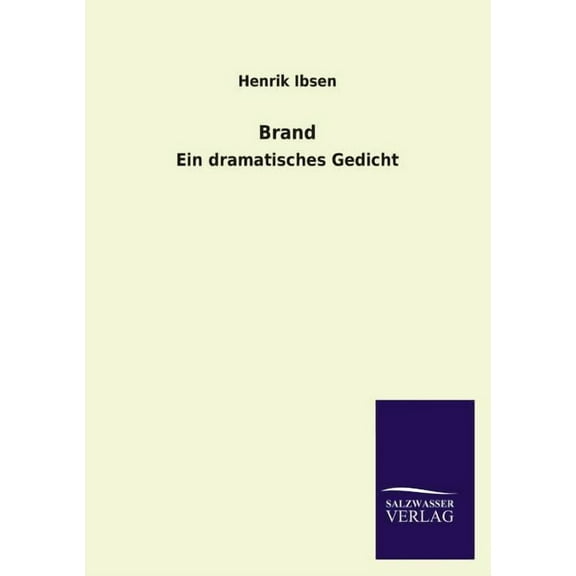 Brand (Paperback)