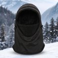 thumbnail image 2 of Hessimy Kids Fleece Balaclava Hood with Adjustable Drawstring,Winter Windproof Face and Neck Cover, 2 of 9
