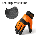 thumbnail image 3 of 1 par de guantes de jardinería, guantes antideslizantes de cuero PU, guantes de equitación para jardín, guantes de trabajo al aire libre, 3 of 5