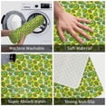 thumbnail image 4 of Bathroom Rugs Non Slip Washable - Kiwi Fruits Summer Kitchen Mats for Floor, Area Rugs for Entryway Rugs Indoor, Laundry Bathroom Room Door Rug with Rubber Backing 20x31.5in, 4 of 8