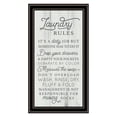 thumbnail image 2 of Laundry Rules by Lux+ Me Designs Print Wall Art Wood Multi-Color, 2 of 3