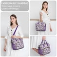 thumbnail image 6 of Pioneer Flower Floral Print Pattern Womens Lunch Box for Work,Insulated Large Lunch Bag for Tween and Teen,Loncheras Para Mujer,Leakproof Adult Lunch Bag for Work,Beach,Travel,Picnic,Camping, 6 of 7