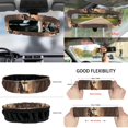 thumbnail image 6 of Yuyamidu Horse Car Seat Cover Full Set of 12 Cross Auto Front Seat Protector Steering Wheel Cover Seatbelt Strap Pads Trash Can Armrest Pad Car Vent Organizer Rearview Mirror Cover Coasters Key Ring, 6 of 7