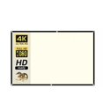 thumbnail image 1 of Projection Screen White Grid Anti-Light 16:9 for Home Portable Reflective Cloth ,Easy to Setup, 1 of 5