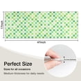 thumbnail image 5 of Green Yellow Checkerboard Checkered Pattern Kitchen Rug Mat,Kitchen Runner Rugs Non Skid Washable,Decorative Kitchen Floor Mats for Kitchen,Sink,Laundry,17"X47", 5 of 5