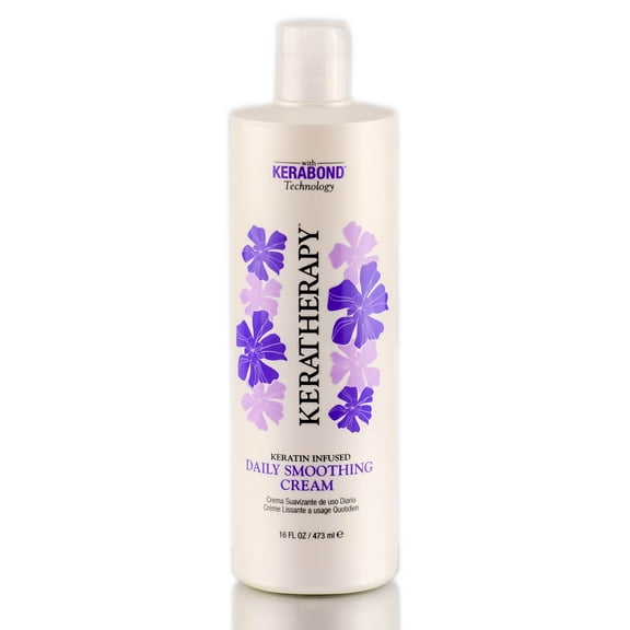 Diora Keratherapy Keratin Infused Daily Smoothing Cream (Size : 16 oz)