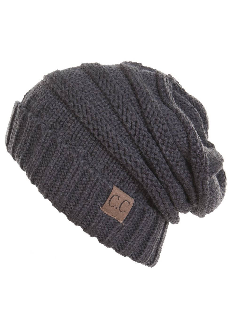 Women's Classic CC Beanie, Dark Melange 