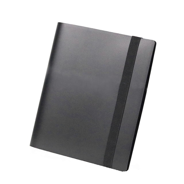Trading Card Binder 9 Pocket,Card Collection Binder for 360 Cards,Card Book Sturdy Card Holders Folders Card Album Gift White