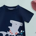 thumbnail image 4 of Curenmufel Toddler Swimsuit Boy Sets Swim Suits Rash Guard Bathing Suit Set 2 Pcs Holiday 3T 4T (Red,3-4 Years), 4 of 6