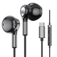 thumbnail image 1 of Audífonos In-Ear USB Type C con Micrófono y Chip Hi-Res 32-bit Carcasa TPE para Samsung Galaxy iPad Pro Pixel, 1 of 8