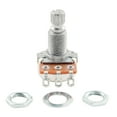 thumbnail image 5 of Alpha A500K Mini Metric Coarse 18-Spline Split Shaft Pots Audio Taper Potentiometers for Electric Guitar Bass (Set of 4), 5 of 5