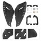 thumbnail image 3 of BRIGHTFUFU 2 protectores de manos para manillar de motocicleta, protector de manillar, protector contra el viento, 3 of 8