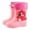 Z6-Pink, variant on shoper Kids Rain Boots for Boys Toddler Outdoor Shoes Non Durable Comfortable Lightweight Seasonal Footwear Size 9