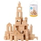 thumbnail image 1 of Bloques de construcción Pidoko Kids de madera, 100 unidades con almacenamiento para niños pequeños, 1 of 8