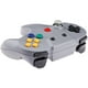 thumbnail image 5 of RetroFam Control Inalámbrico N64 Control de Juego Inalámbrico para Consola Nintendo N64, Gris, 5 of 5