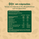 thumbnail image 2 of Vitamina D3 + Con 60 Capsulas De 500mg Vitalbotanics VITALBOTANICS SPMT_D3_60, 2 of 8