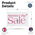 thumbnail image 2 of Valentines Day Sale Vinyl Decal 12 Inch x 16 Inch Weatherproof Heavy-Duty Adhesive Backing | Seasonal Promotions, Gift Ideas, Retail Discounts | Made in USA, 2 of 6
