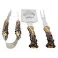 thumbnail image 1 of Juego de utensilios para asar Pine Ridge Antler, 3 piezas, 1 of 5