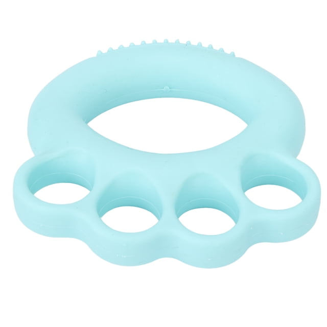 Anillo Ejercitador De Cuatro Dedos, Ejercitador De Dedos Flexible, Terapia De Anillo De Estrés Portátil, Fortalecedor De Agarre De Mano, Verde Menta Para Recuperación De Anggrek No
