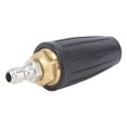 thumbnail image 2 of 3000PSI Pressure Washer Rotating Turbo Nozzle Quick Connect 360 Degree Rotation Pressure Washer Turbo Tip 1/4in 030, 2 of 4