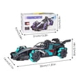 thumbnail image 4 of Binwennn Kids Remote Control Stunt Car: 4WD Light Up Spray Drift Car With Gesture Sensing Technology For ! 5806v Cars for Boys Age 4-7 Girls Cars Light up Remote Control Car for Girls Build Remote, 4 of 4