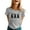 Gray, variant on Aayomet Tshirts Shirts For Women Womens T Shirts Short Sleeve V Neck Casual Summer Tops Tshirts,White M
