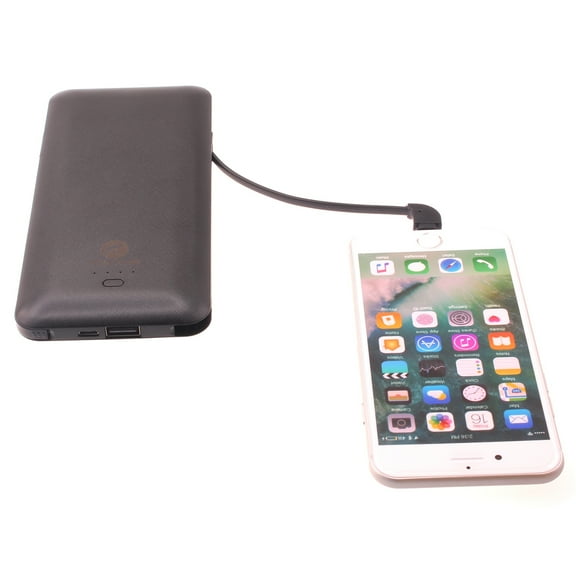 Charger 10000mAh Power Bank for Nokia G400 5G Phone - Backup Battery Portable USB Port Built-in Adapters AC Plug Slim Y3X Compatible With Nokia G400 5G Model