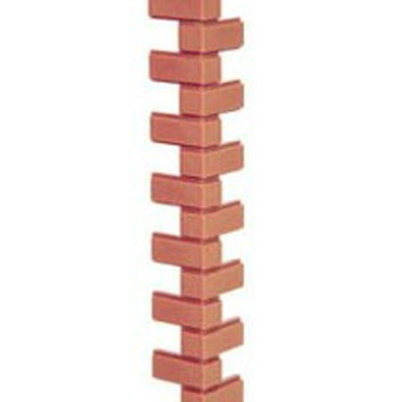 1' Brick Joint - Dollhouse Bricks Common Joint Corner