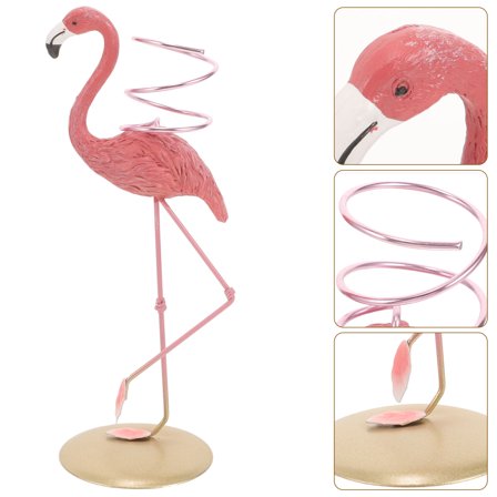 Masteelf Air Plant Rack Flamingo Design Plant Holder Air Plant Holder Decorative Table Air Plant Display Stand