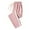 Pink, variant on Dagugfen Trackpants for Men High Waist Drawstring Side Button Lightweight Color Block Workout Running Pants