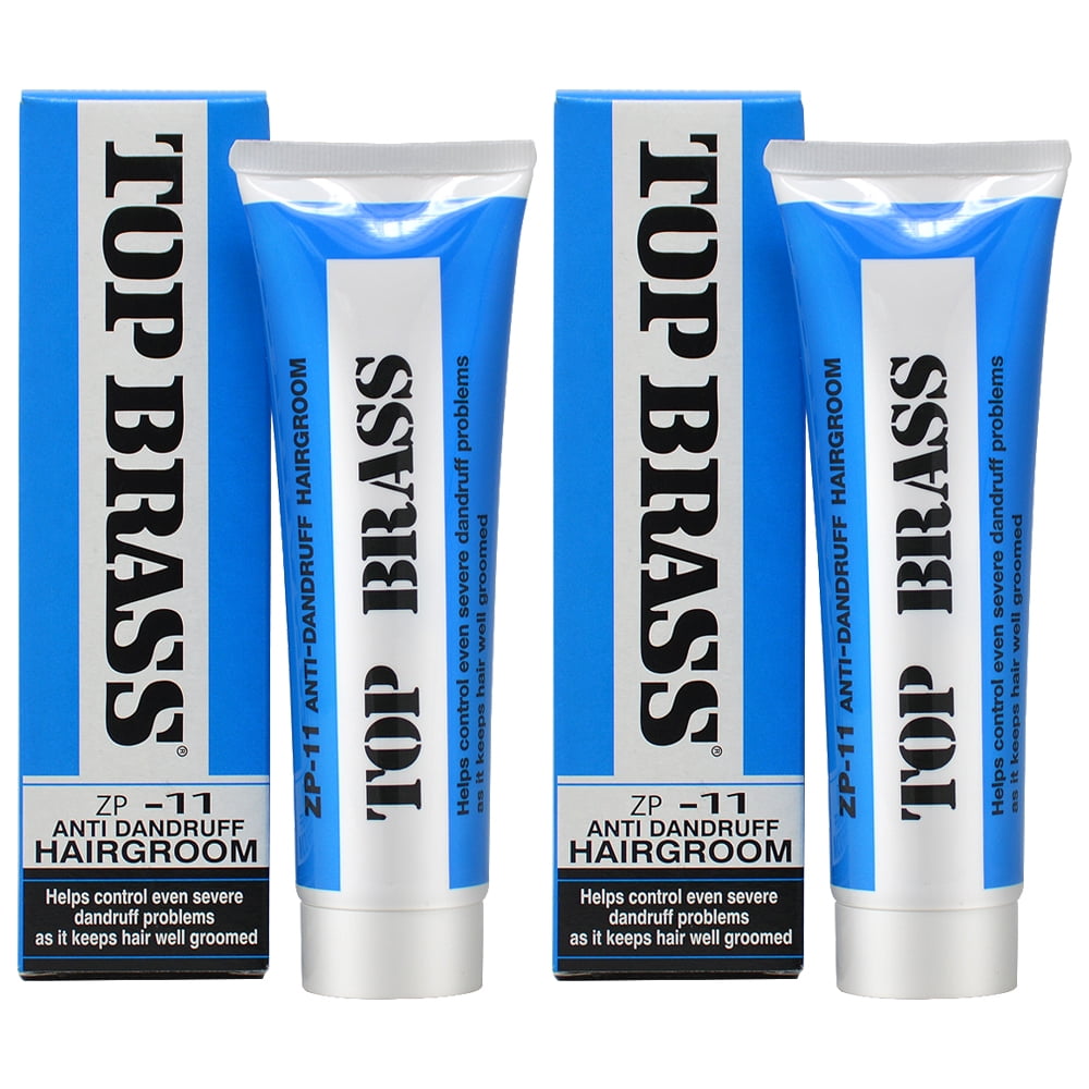 Top Brass Zp 11 Anti Dandruff Hairgroom 84 5g 3oz Pack Of 2 Walmart Com Walmart Com Top Brass Zp 11 Anti Dandruff Hairgroom 84 5g 3oz Pack Of 2 Walmart Com Walmart Com