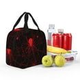 thumbnail image 5 of Picia Red Spider On The Web Printed Lunch box Lunch bag for Men Women Large Capacity Lunchbox Reusable Lunch Bags Insulated Lunch Bag Lunch Box Cooler, 5 of 6
