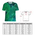 thumbnail image 2 of Palm Print T Shirts Basic T-Shirt Short Sleeve Ladies Tee Shirt Summer Graphic Clothing, 2 of 5