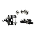 thumbnail image 1 of Acoplador para trenes a escala Accesorios para trenes Piezas para maquetas de ferrocarril Accesorio portátil universal multiusos para bricolaje Modificado para escala 1/160 Estilo A, 1 of 8