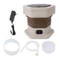 thumbnail image 2 of Portable Washing Machine, Portable Washer and Dryer, Small Collapsible Laundry for Travel, Large Capacity Foldable Mini Washing Machine for Apartment, Dorm, Camping, RV, Underwears, 2 of 7